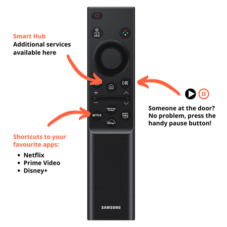 Samsung Crystal CU7100 85 inch LED 4K HDR Smart TV UE85CU7100KXXU