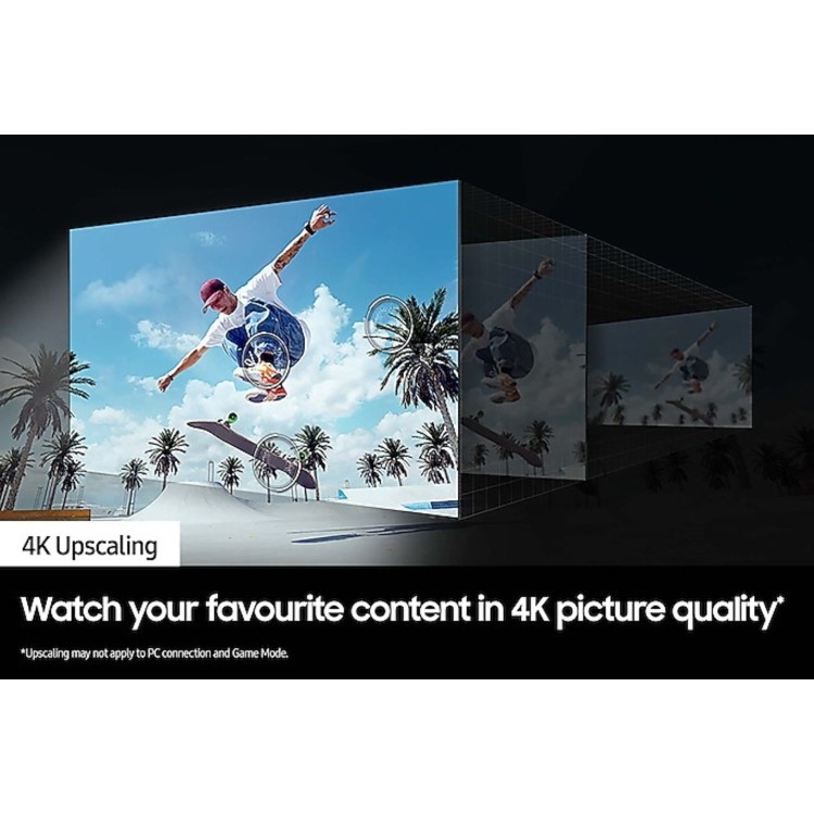 Refurbished Samsung Crystal 43" 4K Ultra HD with HDR10+ Freeview LED Smart TV
