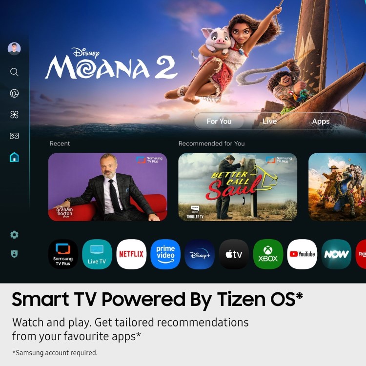 Samsung U8020F 85 inch Crystal UHD 4K Smart TV