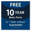 Beko 85 Litre Freestanding Under Counter Freezer - White