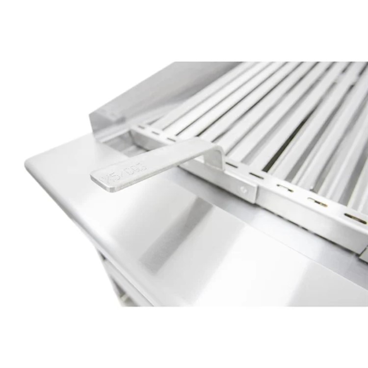 Parry UGC8N - Heavy Duty Radiant Lavaless Chargrill. 800mm Wide. 4 Burners. Dual Zone Control. Natural Gas. Made In Britain. 2 Years Full Manufacturers warranty