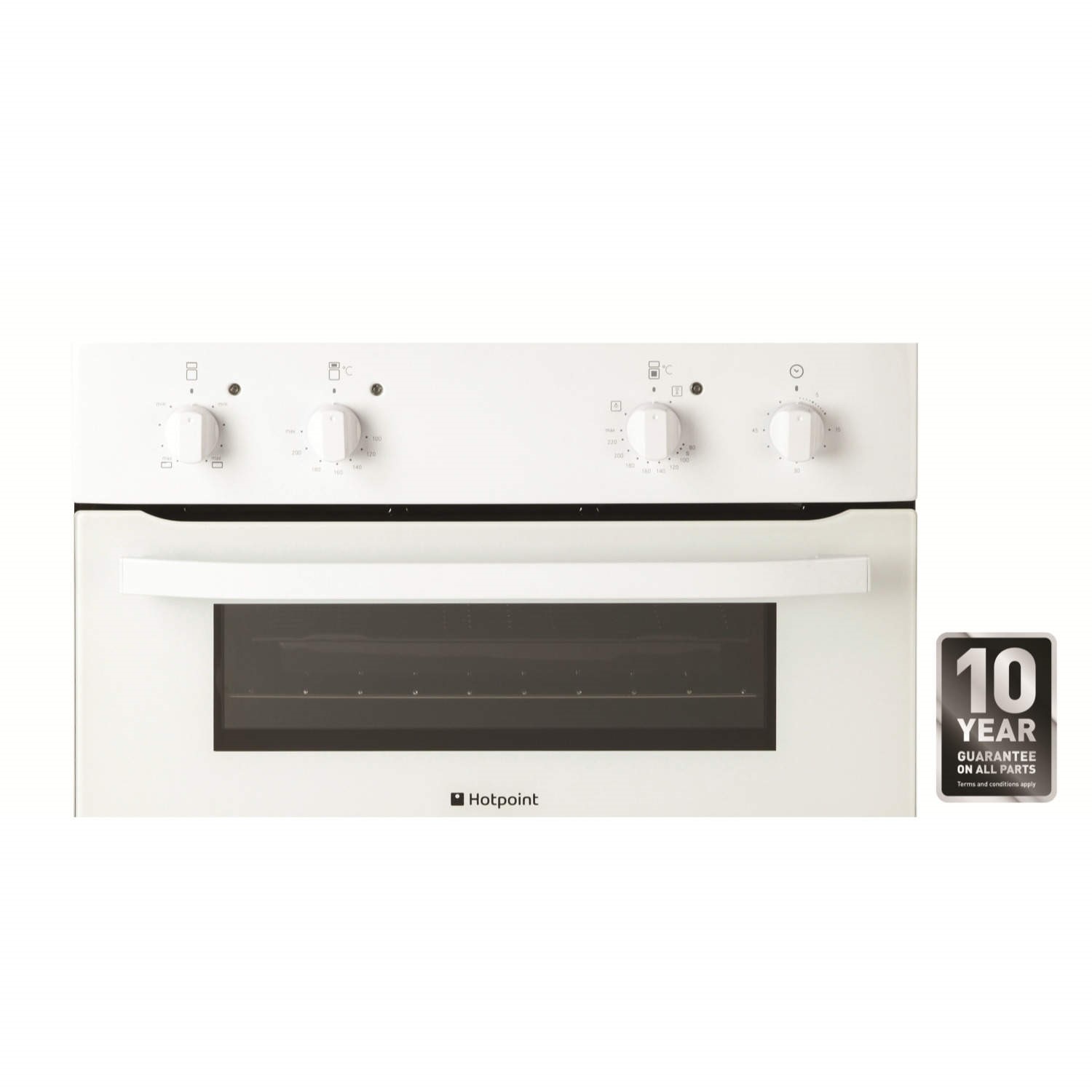 Hotpoint UH51W Newstyle Electric Builtunder Double Oven White