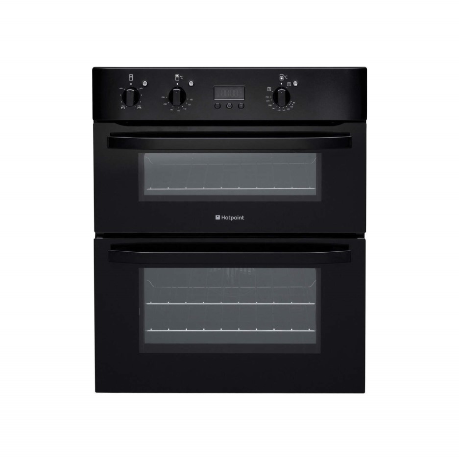 Hotpoint UH53KS Electric Built Under Double Oven Black Appliances Direct