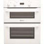 Hotpoint UH53WS Electric Built Under Double Oven - White