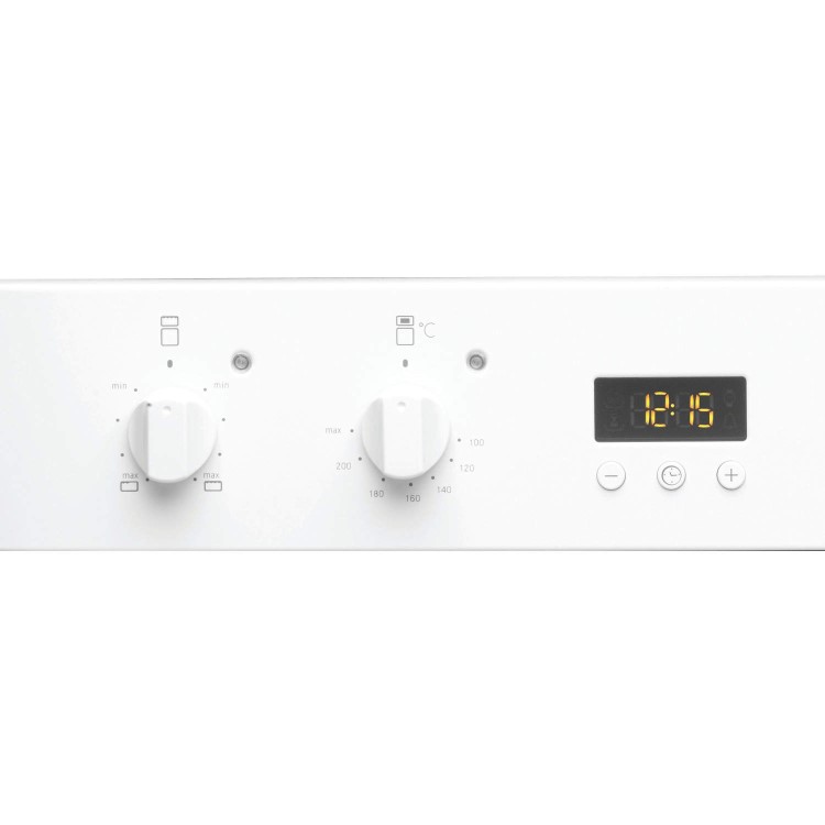 Hotpoint UH53WS Electric Built Under Double Oven - White