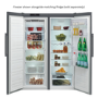 Hotpoint 228 Litre Freestanding Upright Freezer - Graphite