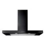 Rangemaster 100cm Slimline Chimney Cooker Hood - Black