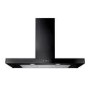 Rangemaster 110cm Slimline Chimney Cooker Hood - Black