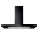 UHDF90BL Rangemaster 90cm Slimline Chimney Cooker Hood - Black