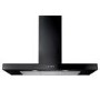 Rangemaster 90cm Slimline Chimney Cooker Hood - Black