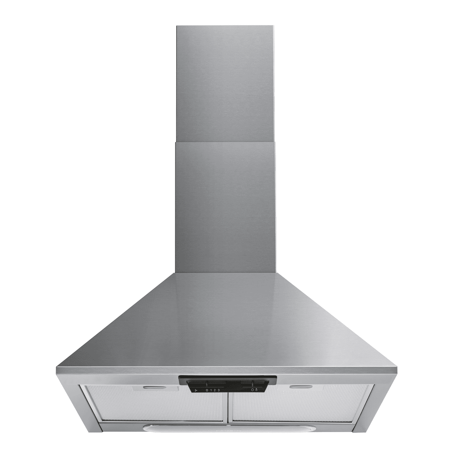 Indesit 60cm Chimney Cooker Hood - Silver