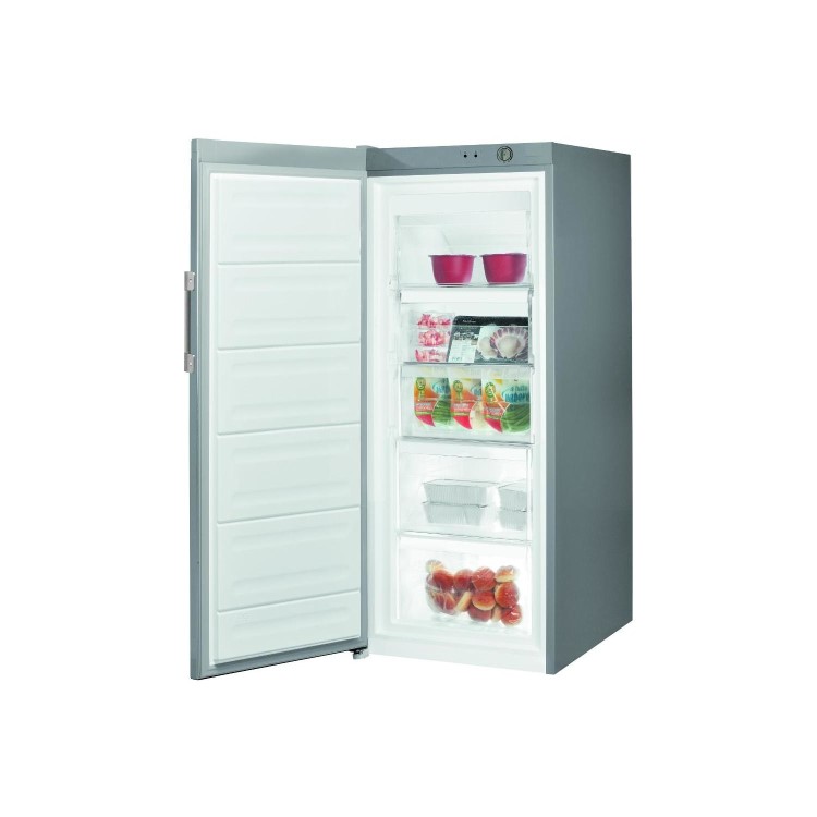 Indesit UI41S1 60cm Wide Freestanding Upright Freezer - Silver