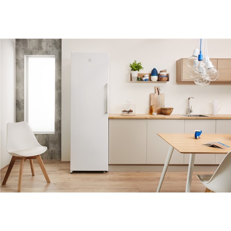 Indesit 260 Litre Tall Freestanding Freezer - White