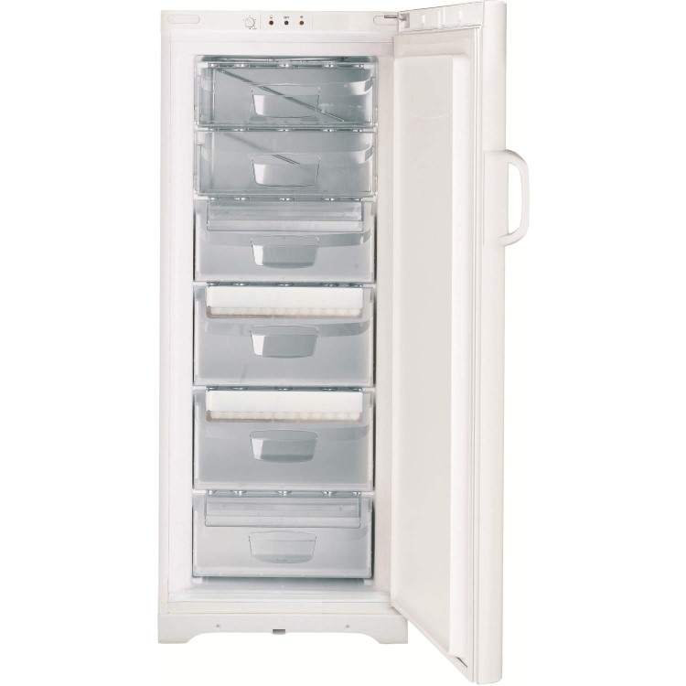 Indesit UIAA10 60cm Wide 150cm High Upright Freestanding Freezer - White