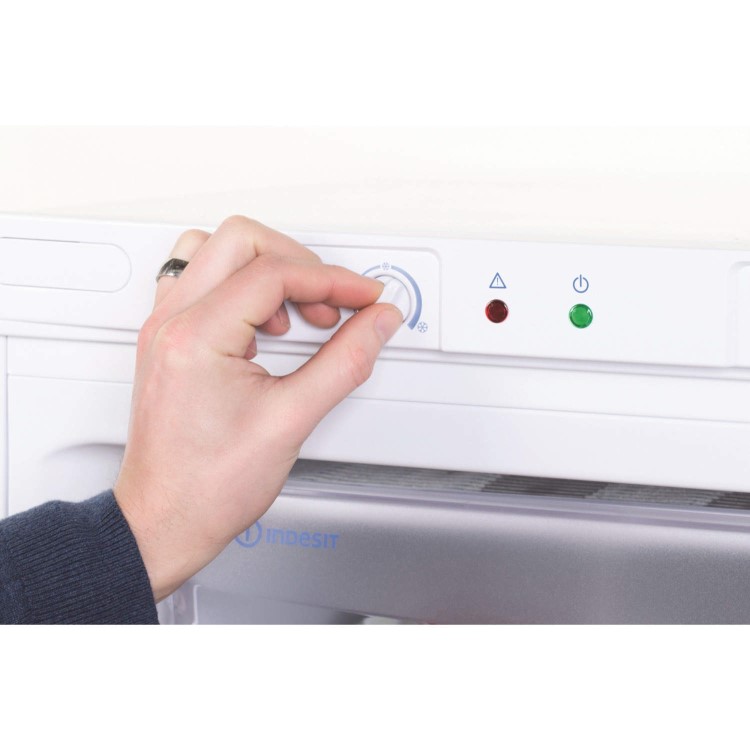 Indesit UIAA10 60cm Wide 150cm High Upright Freestanding Freezer - White