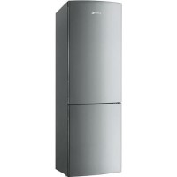 Smeg UK34XPNF1 60cm Finger Friendly Stainless Steel Doors No Frost Fridge Freezer