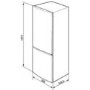 Smeg UK34XPNF1 60cm Finger Friendly Stainless Steel Doors No Frost Fridge Freezer