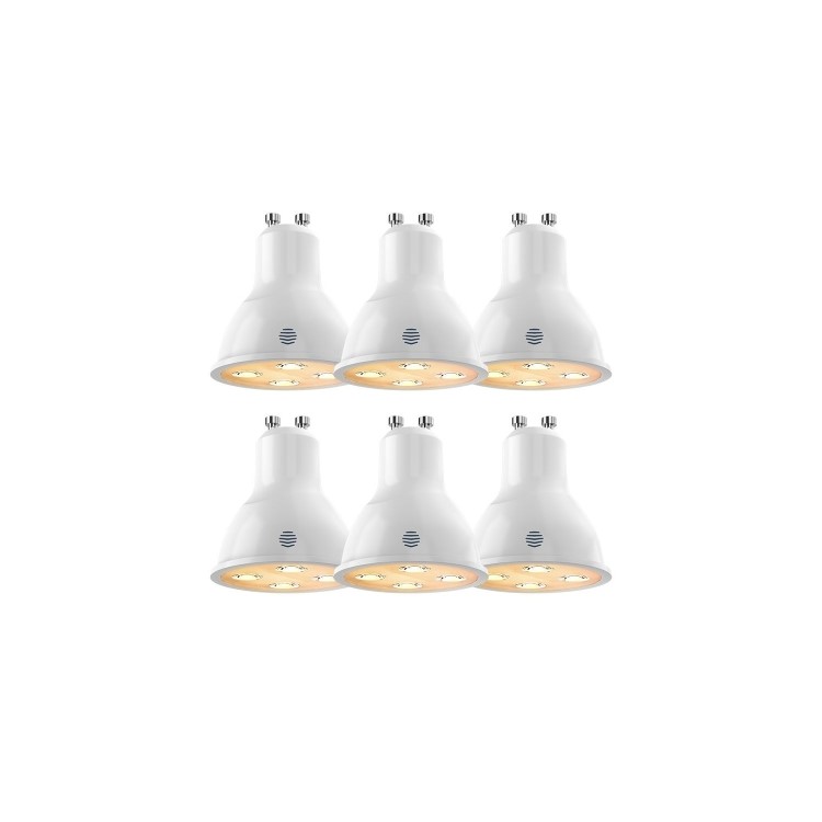 Hive Active Light Dimmable Bulb with GU10 Spotlight Ending - 6 Pack 