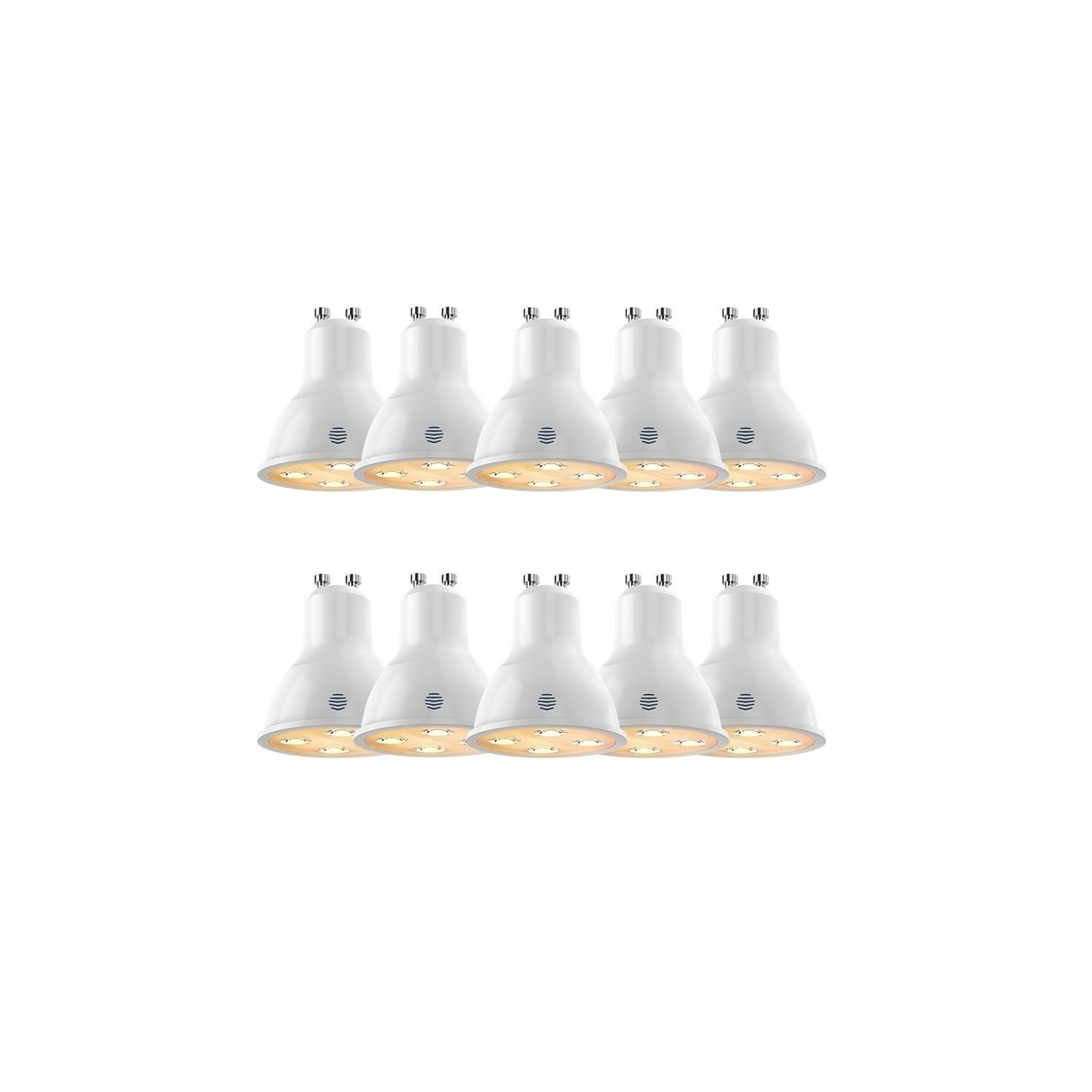 Hive Active Light Dimmable Bulb with GU10 Spotlight Ending - 10 Pack