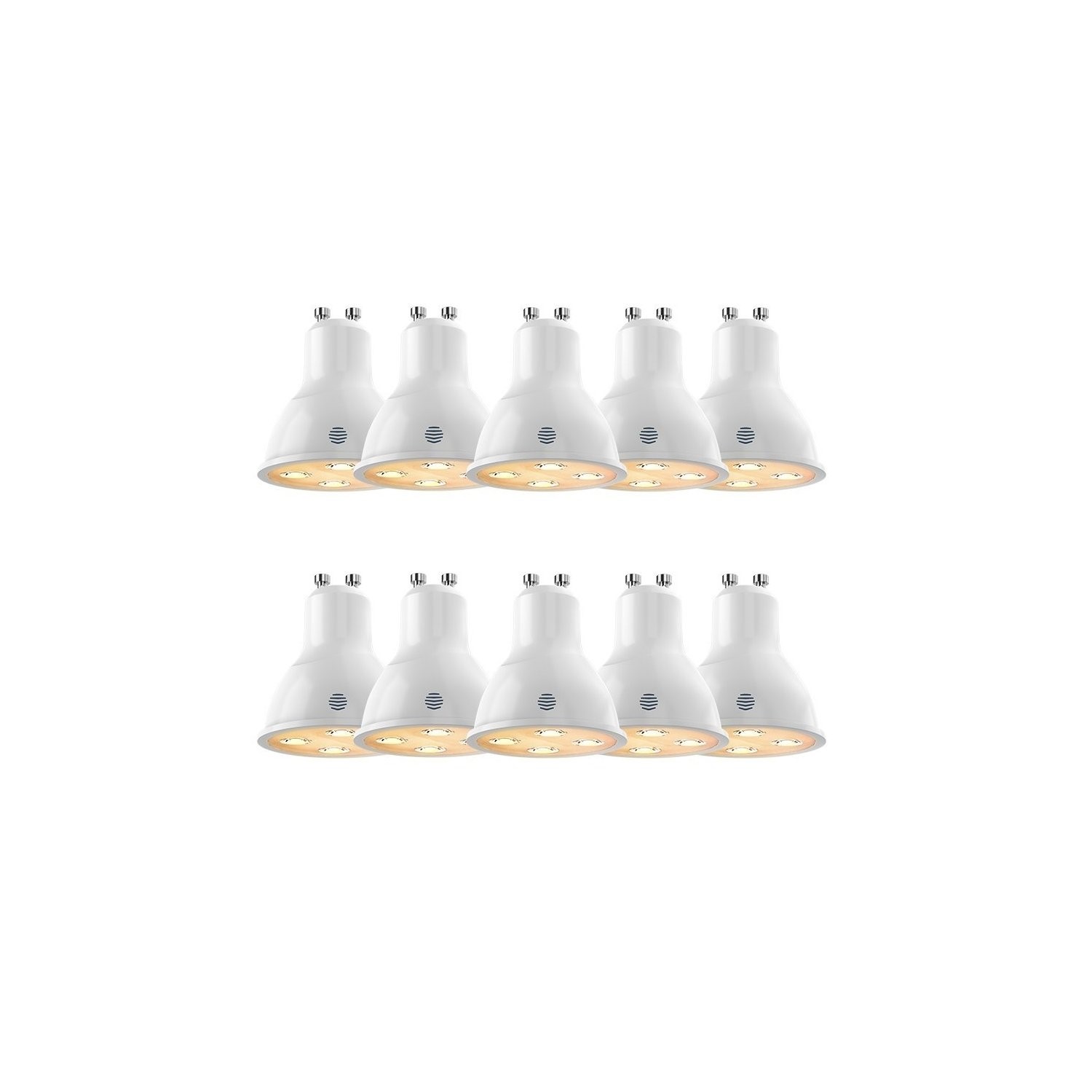 Hive Active Light Dimmable Bulb with GU10 Spotlight Ending - 10 Pack