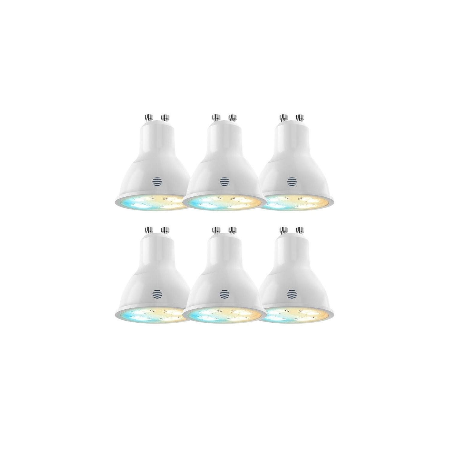 Hive Active Light Cool to Warm White with GU10 Spotlight Ending - 6 Pack