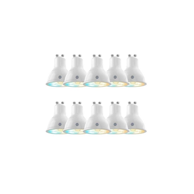 Hive Active Light Cool To Warm White Bulbs with Spotlight Ending GU10 - 10 Pack