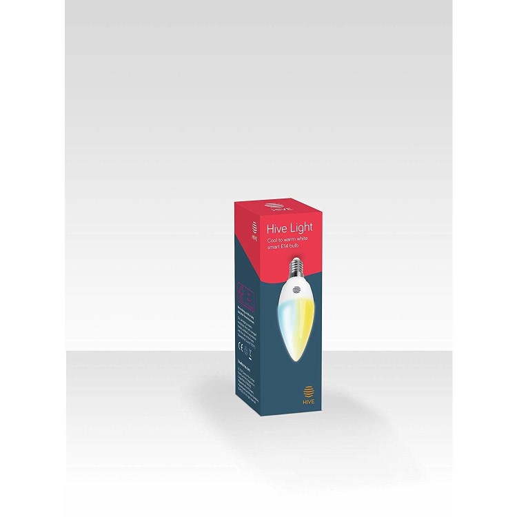 Hive Active Light Cool to Warm White with E14 Screw Ending