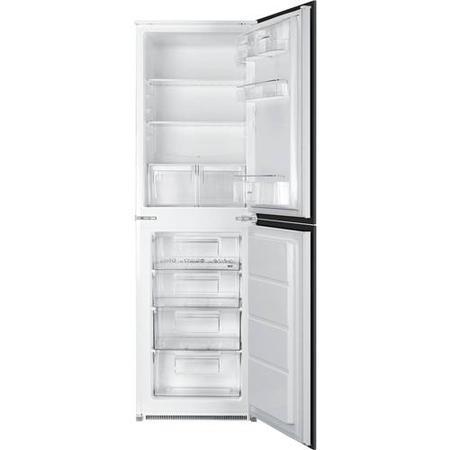 Smeg UKC3170P 54cm Wide 50-50 Integrated Upright In-Column Fridge Freezer - White