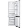 Smeg UKC7280FP1 70-30 Sliding Rail Integrated In-column Fridge Freezer