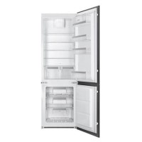 GRADE A1 - Smeg 254 Litre 70/30 Integrated Fridge Freezer