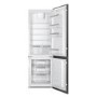 GRADE A1 - Smeg 254 Litre 70/30 Integrated Fridge Freezer