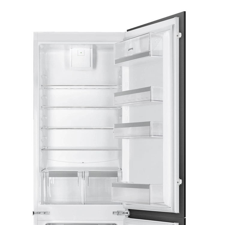 GRADE A1 - Smeg 254 Litre 70/30 Integrated Fridge Freezer