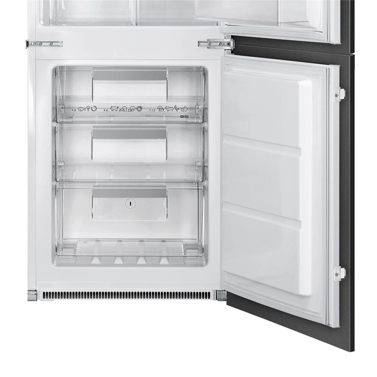 GRADE A1 - Smeg 254 Litre 70/30 Integrated Fridge Freezer