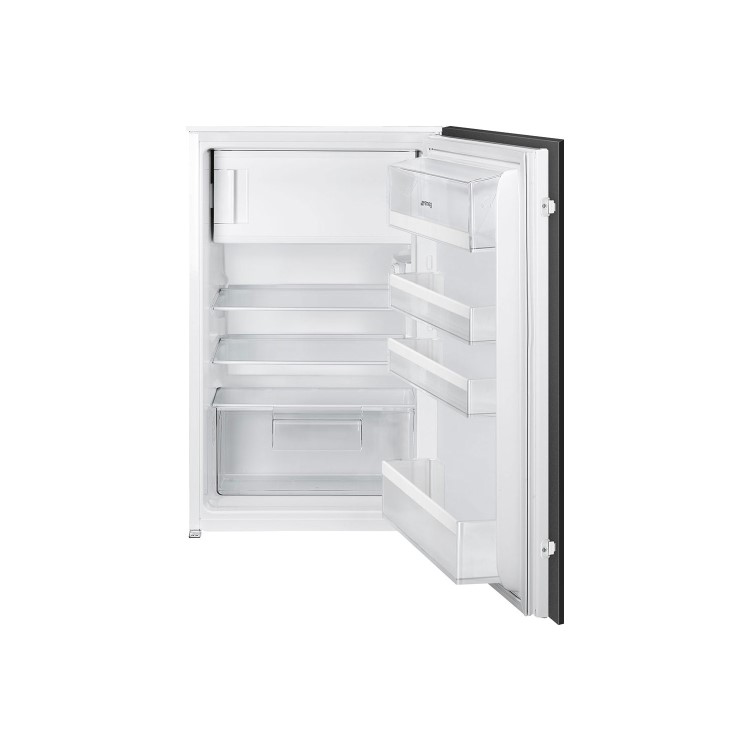 GRADE A3 - Smeg UKS3C090P1 In Column Sliding Rail Integrated Fridge