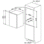 GRADE A2 - Smeg UKS3F0922P Cucina 54cm Wide Integrated Upright In-Column Freezer - White