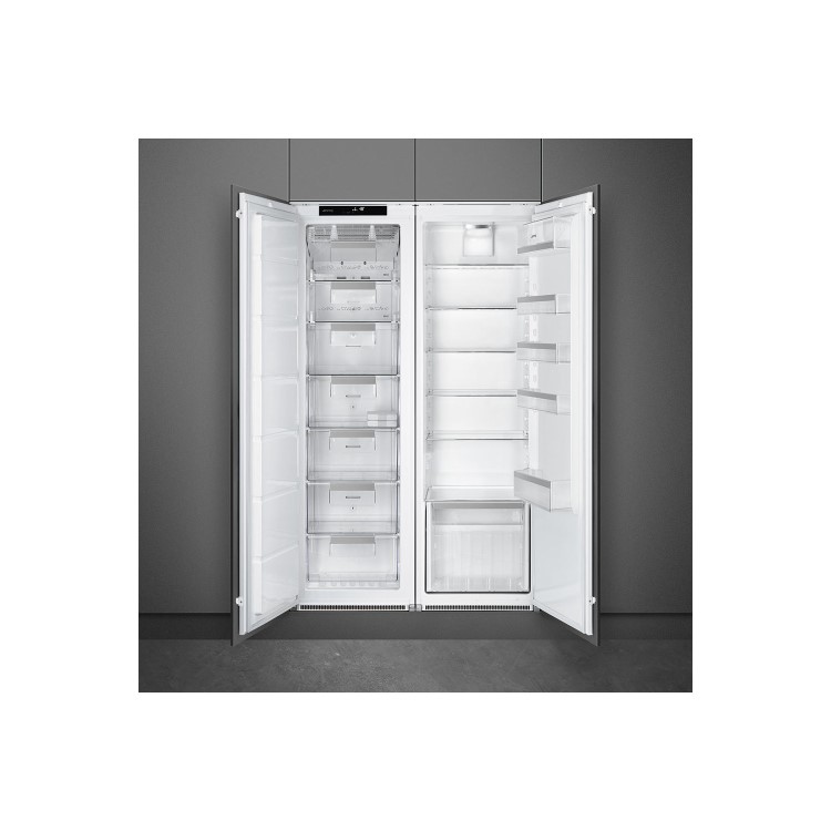 Smeg UKS7323LFEP1 177cm Tall In-column Integrated Fridge