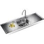 Franke UKX612DP UK Range Stainless Steel Sink and Tap Designer Pack
