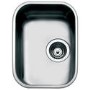 Single Bowl Chrome Stainless Steel Kitchen Sink - Smeg Alba