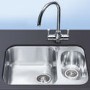 GRADE A1 - Smeg UM3416-1 Alba Undermounted Sink Combination