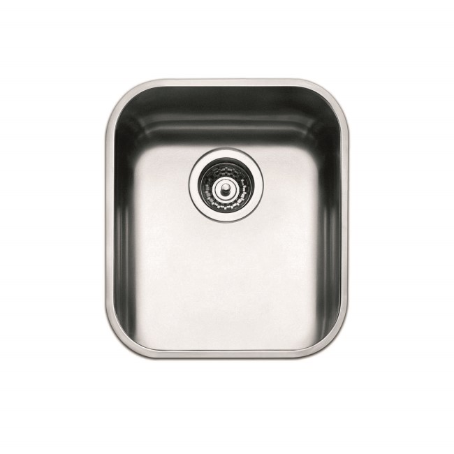 Single Bowl Chrome Stainless Steel Kitchen Sink - Smeg
