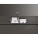 UM4534 Smeg UM4534 Double Bowl Undermounted Sink