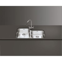 Smeg UM4534 Double Bowl Undermounted Sink