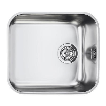 Smeg Alba Single Bowl Stainless Steel Chrome Kitchen Sink - UM45 ...