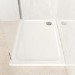 1200x900mm Rectangular Shower Tray – Low Profile 45mm – Stone Resin – White – Pearl