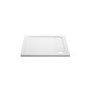 900x900mm Square Shower Tray 45mm - White Acrylic Stone Resin - Pearl