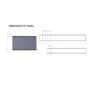 1200 X 900 Rectangle Panel KIT 3