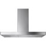 Refurbished Rangemaster UNBHDS100SS 100cm Flat Slimline Chimney Cooker Hood Stainless Steel