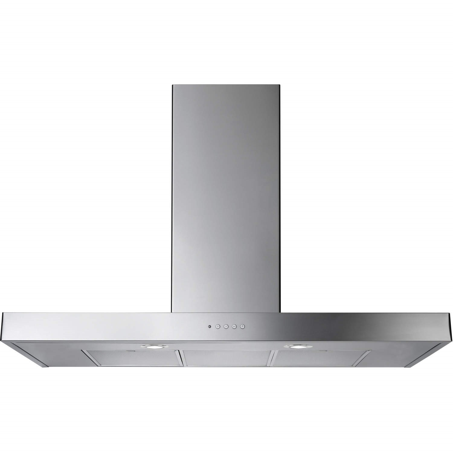 Rangemaster UNBHDS100SS 100cm Slimline Chimney Hood - Stainless Steel