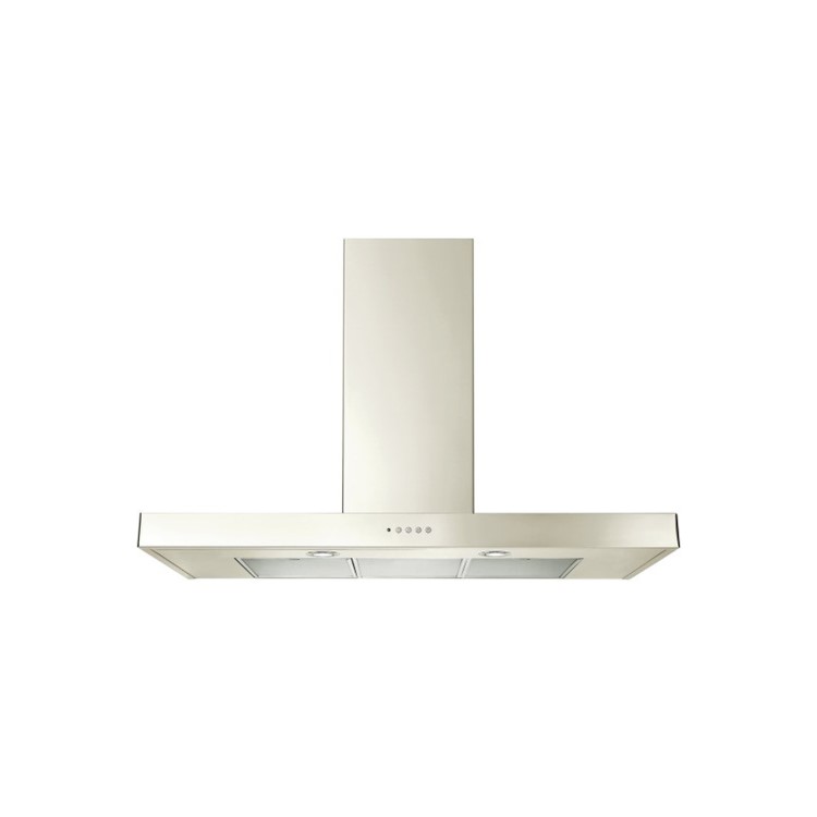 Rangemaster UNBHDS100IV 100cm Chimney Cooker Hood - Ivory