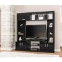 Birlea Uno Modern Entertainment TV Unit Stand - Black Gloss
